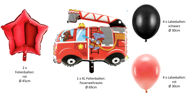 Fahrzeuge - SET: Feuerwehrauto - 11 Stk.